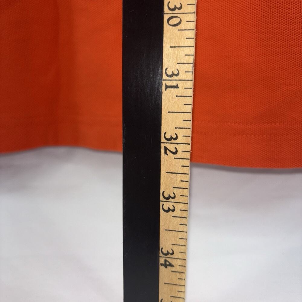Orvis Polo Shirt Mens 2XL (unmarked) Orange Stretch Casual - Picture 7 of 8